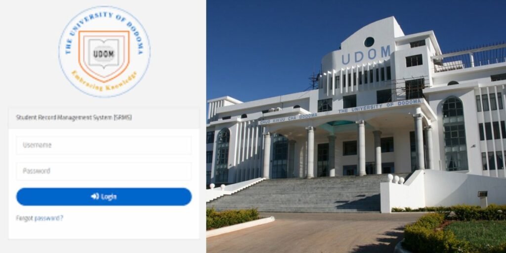 How to Log Into UDOM SR2 Portal